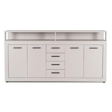 Dressoir  190 cm Breed creme Creme (Dressoirs, Woonkamer), Maison & Meubles, Armoires | Dressoirs, Verzenden