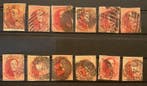 Belgique 1858/1861 - Leopold Ier - Sélection non dentée des, Timbres & Monnaies, Timbres | Europe | Belgique