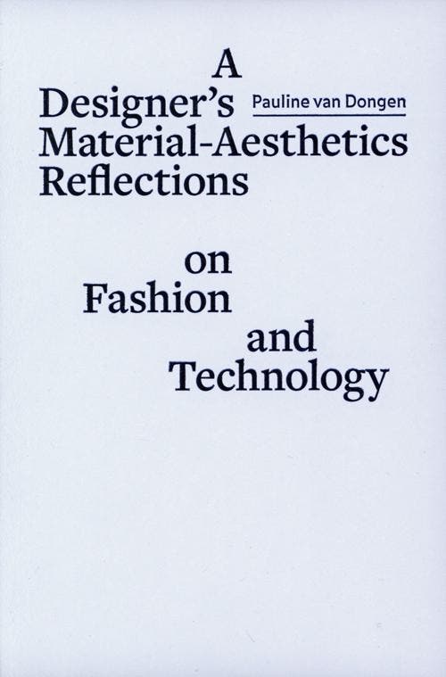 A Designer´S Material Aesthetics Reflections On Fashion And, Boeken, Overige Boeken, Nieuw, Verzenden