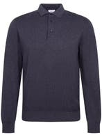 2dekans | Seidensticker Gebreide Polo-Pullover Heren - Navy, Kleding | Heren, Polo's, Ophalen of Verzenden, Nieuw