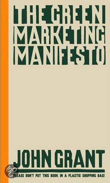 The Green Marketing Manifesto 9780470723241 John Grant, Verzenden, John Grant
