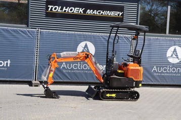 Veiling: Minigraver DPC HT10G Diesel 8.4kW 2024 Nieuw, Ophalen