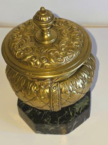 Encrier - Bronze, Antiquités & Art