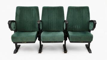 Lino Sonego - Fauteuil - Fluweel, Metaal - Rij bestaande uit