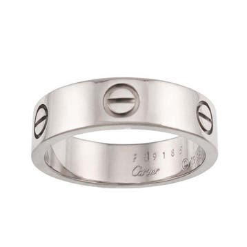 Cartier - Bague - 18 carats Or blanc, Handtassen en Accessoires, Nieuw