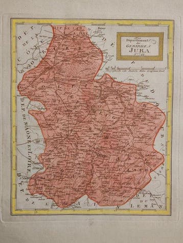 Francia / Confine Svizzero - Departement Jura en Departement, Boeken, Nieuw