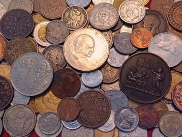 Wereld. Large lot of World Coins, 1800 to présent. (Zonder