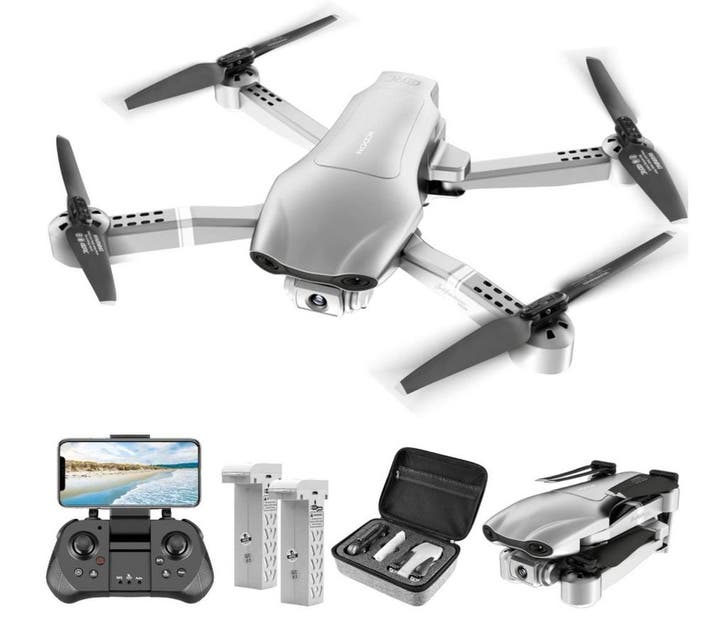 LUXWALLET Nocchi 4D - 30 KM/h - 230 Gram - 2.4Ghz WiFI Drone, Audio, Tv en Foto, Drones, Nieuw, Verzenden