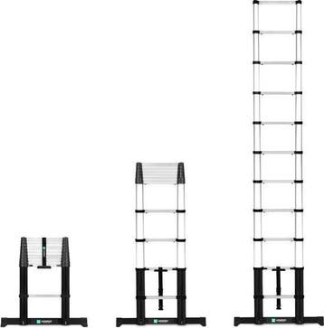 2dekans | VONROC PRO telescoopladder - 3,20 meter -, Ophalen of Verzenden, Nieuw