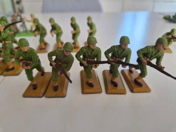 Militaire miniatuur beeldjes - Vintage 1971 Britains Deetail
