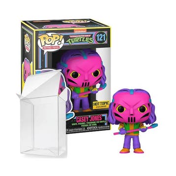 Funko Pop TMNT 1987  Casey Jones 121 Blacklight Hot Topic, Verzenden