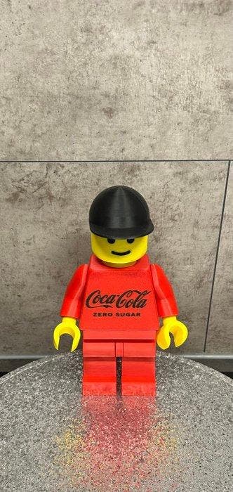Lego Minifigurine - Custom Item - XL Coca Cola Brick Lego