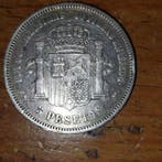 Spanje. Amadeo I. 5 Pesetas 1871*71 SDM (Zonder