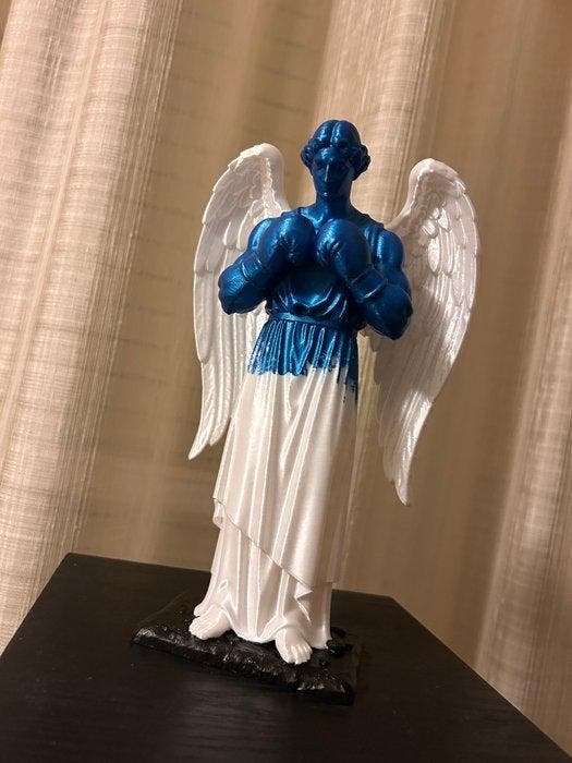 Andrea Giorgi - Boxing Angel, Antiquités & Art, Art | Objets design