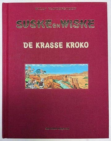 Suske en Wiske - De Krasse Kroko- Luxe linnen HC -, Livres