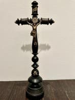 Antiek Altaarstuk - Hout, Metaal - 1850-1900 - Antieke, Antiek en Kunst