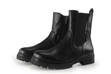 Tommy Hilfiger Chelsea boots in maat 38 Zwart, Verzenden, Overige typen
