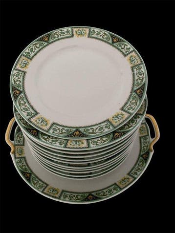 Limoges - Tafelservies (12) - Porselein - Limoges Unique