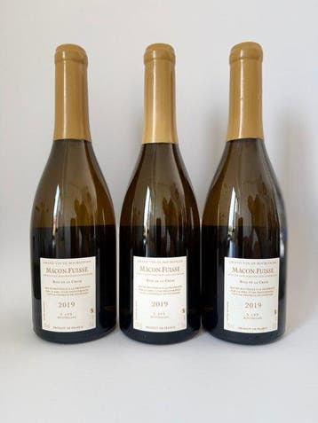 2019 Jules Desjourneys - Mâcon-Fuissé - 3 Bouteilles (0,75, Nieuw