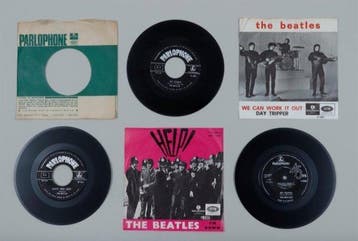 The Beatles - Diverse artiesten - 3x Single 45s from the UK