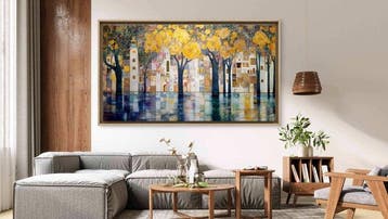 Mrs Art Prime - The Secret Garden In Gustav Klimt Style