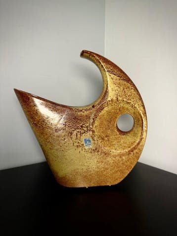 Bertoncello - Roberto Rigon - Kruik - Keramiek - Met, Antiek en Kunst