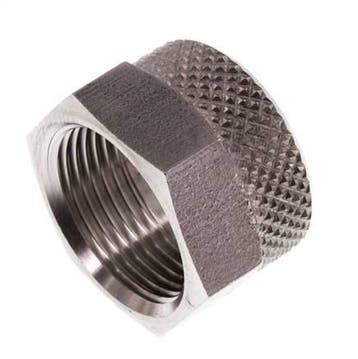 Écrou-raccord en acier inoxydable 10x8mm (M16x1), Verzenden