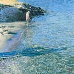 PIERRE RIOLLET - PINK LITTLE GIRL@BEACH