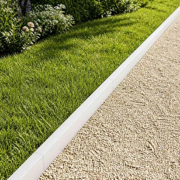 vidaXL Afdekprofiel voor tuinranden 10 st 100 x 6 x 5 cm, Verzenden, Nieuw