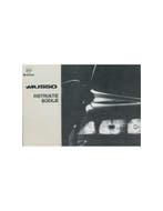 1995 SSANGYONG MUSSO INSTRUCTIEBOEKJE NEDERLANDS, Ophalen of Verzenden