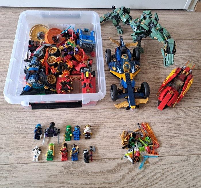 Lego - Ninjago - mix met o.a Draak en 10 minifiguren, Kinderen en Baby's, Speelgoed | Duplo en Lego