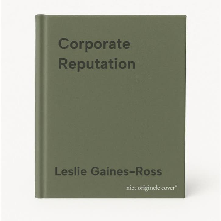 Corporate Reputation 9780470171509 Leslie Gaines-Ross, Boeken, Taal | Engels, Zo goed als nieuw, Verzenden