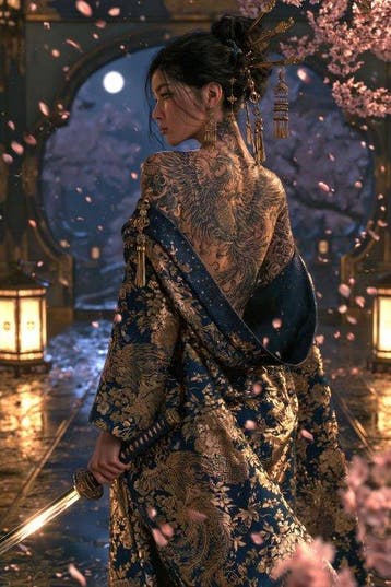 BJarco (1988) - Moonlit Sakura Warrior ·  · XXL