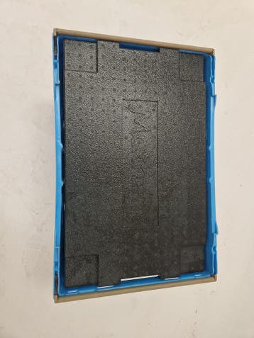 Nestbare stapelbak met thermobox 600x400x360 mm euronorm, Ophalen of Verzenden