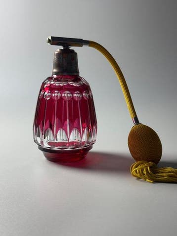Val Saint Lambert - Parfumfles - Art Deco - Kristal - de
