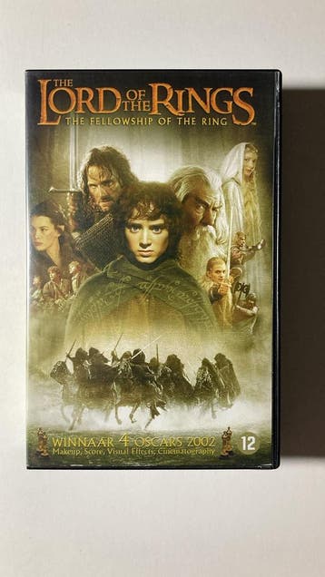 THE LORD OF THE RINGS THE FELLOWSHIP OF THE RING (VHS), Cd's en Dvd's, Gebruikt