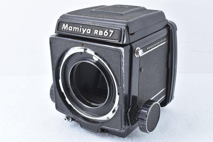 Mamiya RB67 + Sekor NB 3.8/90mm + filmback + Intermediate, Audio, Tv en Foto, Fotocamera's Analoog
