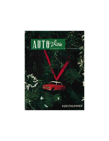 1958 AUTOVISIE MAGAZINE 26 NEDERLANDS, Ophalen of Verzenden