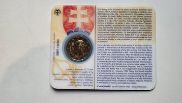 Slowakije. 2 Euro 2018 Slovak Republic (Zonder