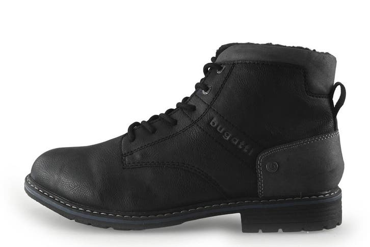 Bugatti Veterboots in maat 43 Zwart, Kleding | Heren, Schoenen, Zwart, Zo goed als nieuw, Boots, Verzenden