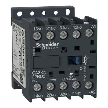 Schneider TeSys K Contacteur Auxiliaire 2NO 2NC 24VDC -, Verzenden