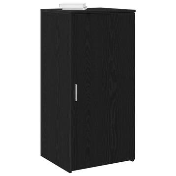 vidaXL Opbergkast zwart 50x45x103,5 cm bewerkt hout, Verzenden, Nieuw
