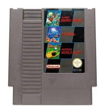 Super Mario Bros + Tetris + World Cup [Nintendo NES], Games en Spelcomputers, Verzenden, Nieuw