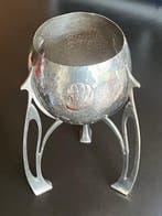 WMF - Vase - cachepot - métal argenté - Vase art nouveau, Antiek en Kunst