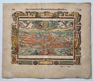 Italië - Florence; Sebastian Münster - Figur und gelegenheit, Nieuw