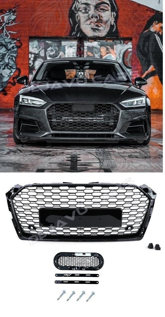 RS5 Look Front Grill voor Audi A5 B9 / S line / S5, Autos : Divers, Tuning & Styling, Enlèvement ou Envoi