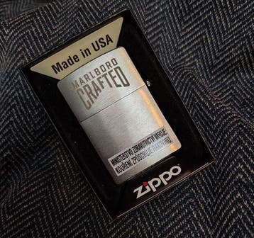 Zippo - Marlboro Crafted - 2022 - Zonder minimumprijs -, Nieuw