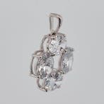 Zonder minimumprijs - Hanger - 14 karaat Witgoud - 2.18ct.