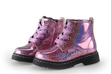 Leone Boots Meisjes in maat 21 Zilver, Verzenden, Jongen of Meisje, Schoenen, Nieuw