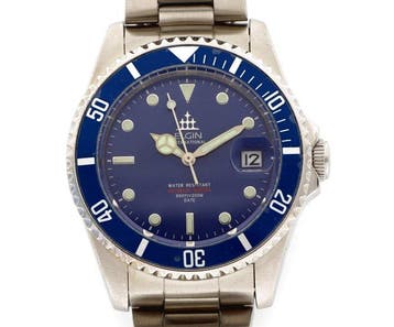 Elgin Watch Company - Deep Sea Automatic Diver 200m - Sans, Nieuw